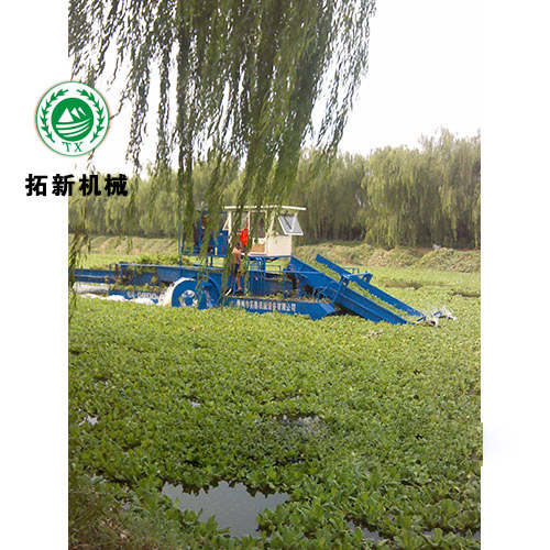 销往浙江嘉兴水葫芦打捞船