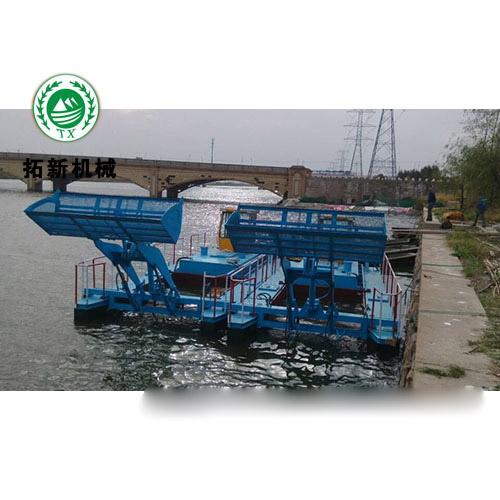 销往浙江铲斗式保洁船