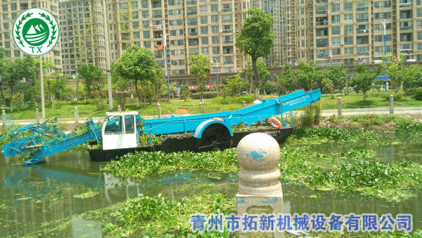 销往北郊新河割草船