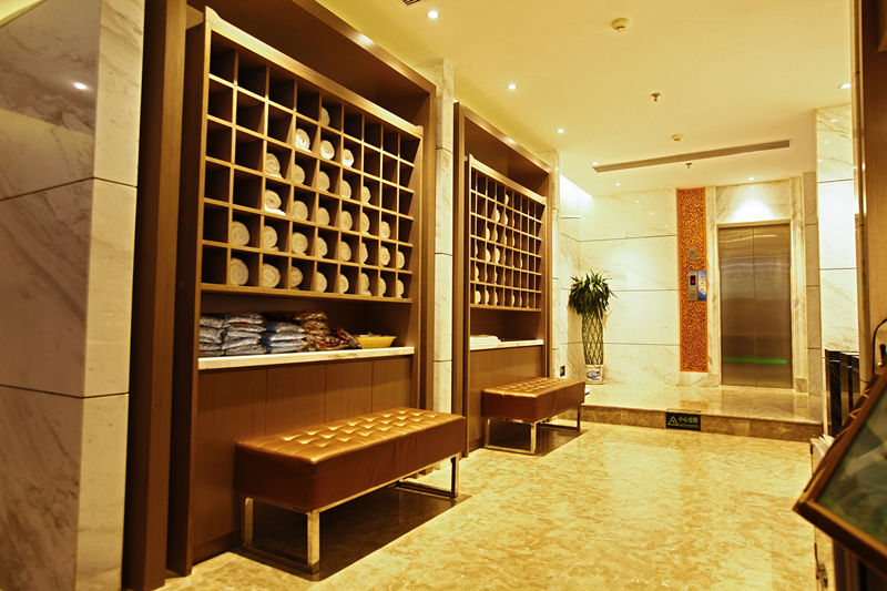 溫泉洗浴更衣區